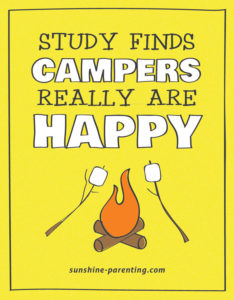 Campers Really are HAPPY