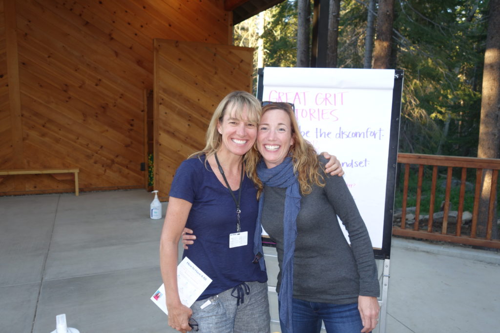 Audrey & Christine at Camp Staff Training, 2016 