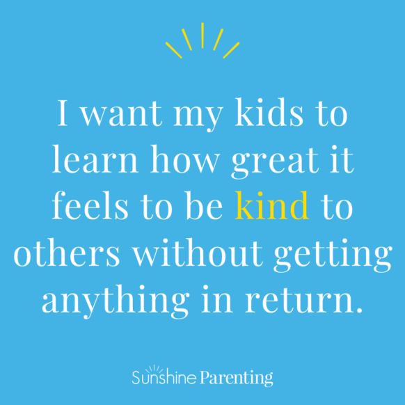 30 Days of Kindness | Sunshine Parenting